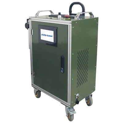 Army Green 200W Farangur Tegund Laser Cleaner fyrir bíla