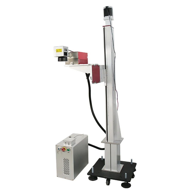 Online flying UV laser marker Online flying UV laser marker